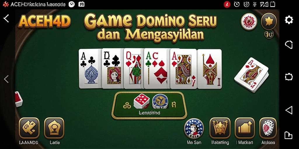 Tampilan gameplay seru di ACEH4D dengan visual menarik.