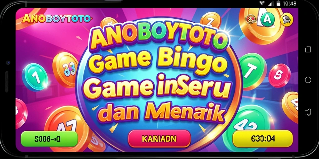 Tampilan gameplay seru dari ANOBOYTOTO saat bermain Bingo.