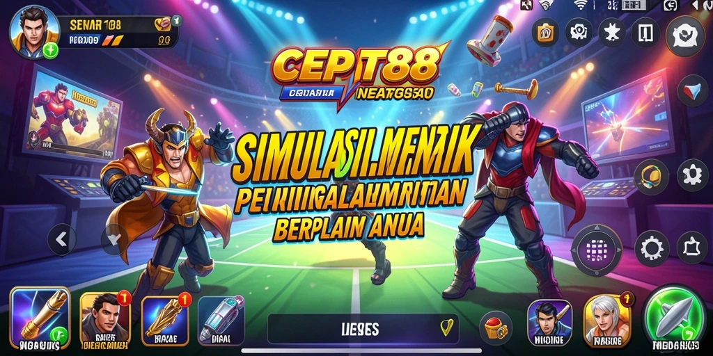 Tangkapan layar gameplay <strong>CEPAT88</strong> yang menampilkan aksi mendebarkan dalam simulasi.