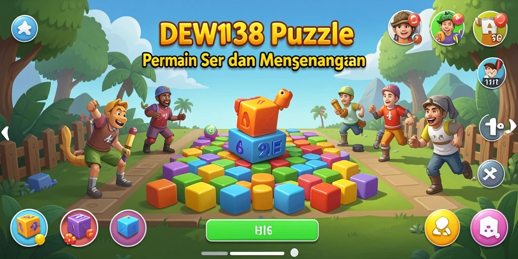 Tampilan gameplay DEWI138 yang menarik dan penuh warna.