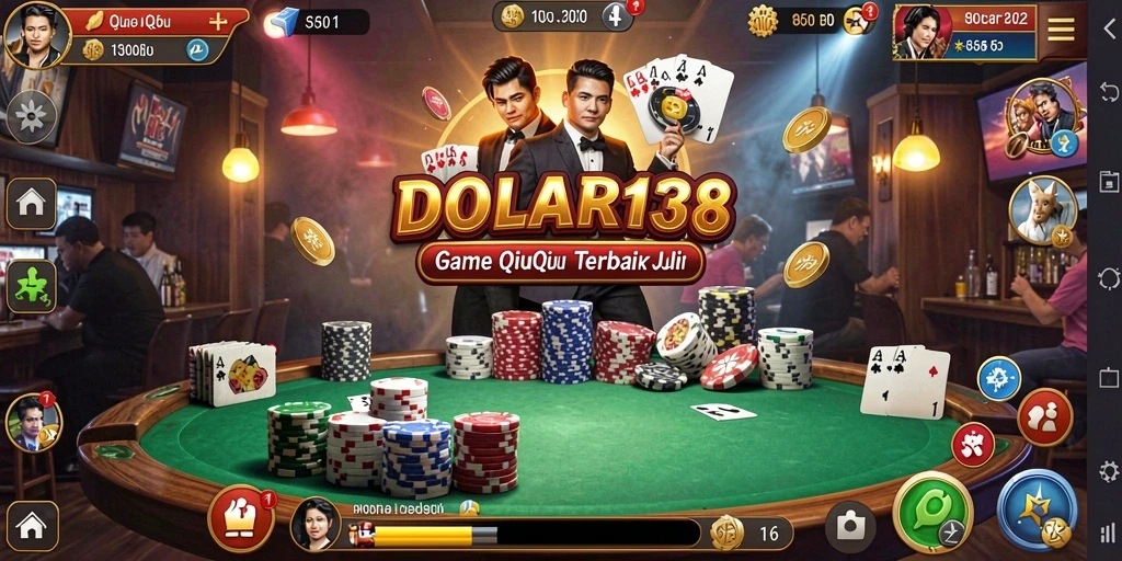 Screenshot DOLAR138 menampilkan gameplay QiuQiu yang seru.