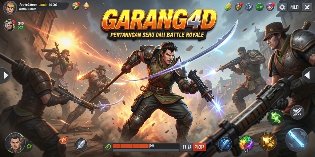 Gameplay intens di arena pertempuran GARANG4D