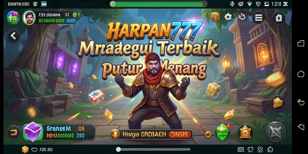 Tampilan gameplay seru dalam HARAPAN777 yang menguji strategi pemain.