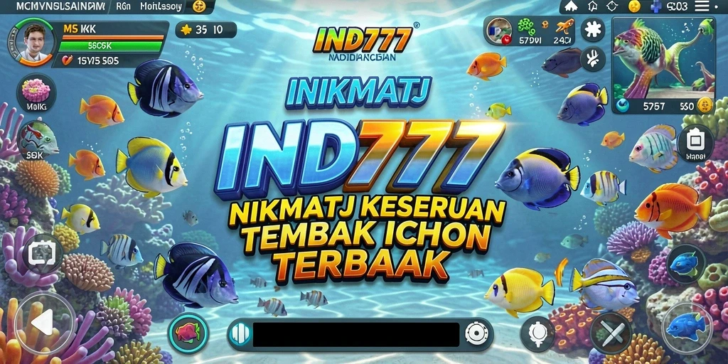 Gameplay seru Tembak Ikan di IND777 dengan grafis menawan.