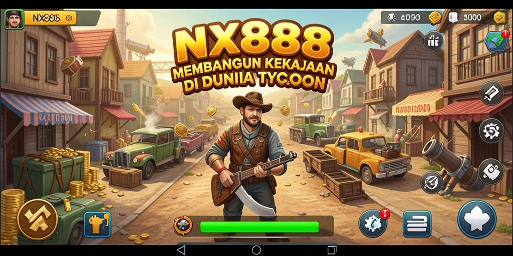 Gameplay Tycoon yang menarik dan menantang di NX888.