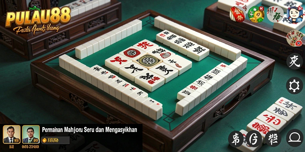 Tampilan gameplay menarik PULAU88 yang memikat pemain Mahjong.