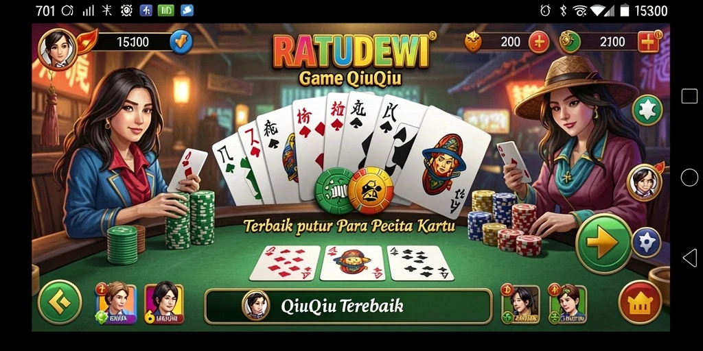Screenshot gameplay QiuQiu yang menarik dari RATUDEWI.