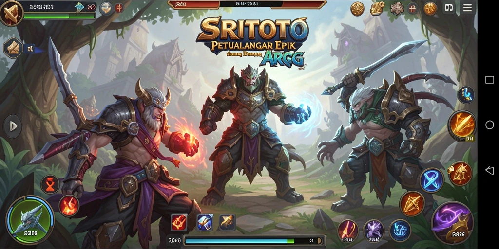Tampilan gameplay yang memukau dalam SRITOTO.