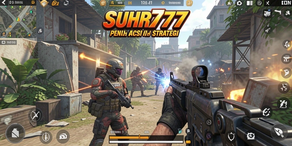Gameplay mendebarkan dalam SUHU777 dengan aksi TPS yang intens.
