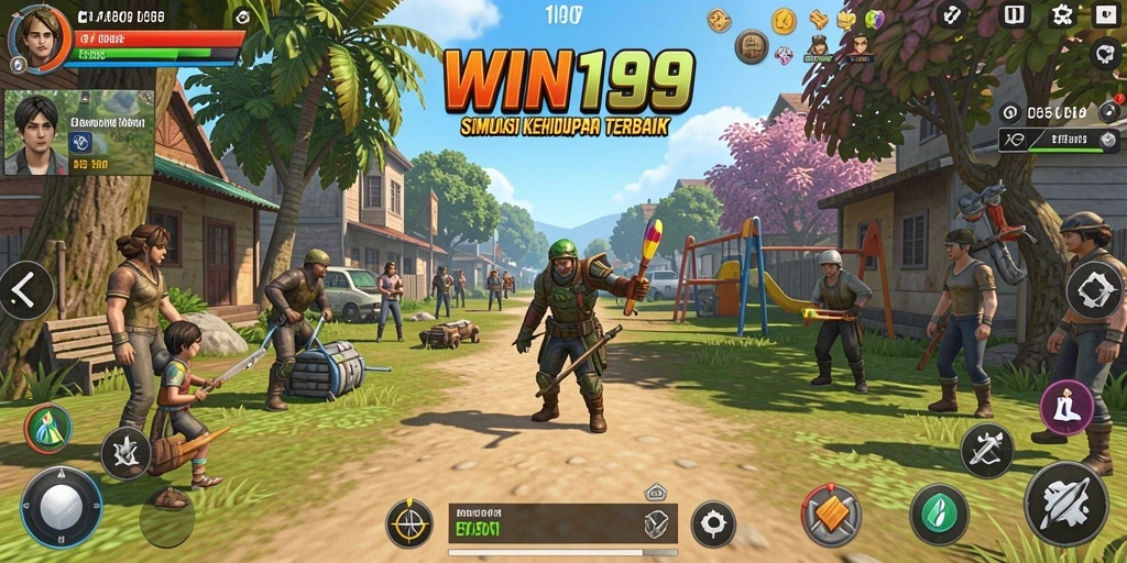 Tampilan gameplay menarik dari <strong>WIN199</strong> yang menunjukkan simulasi kehidupan.