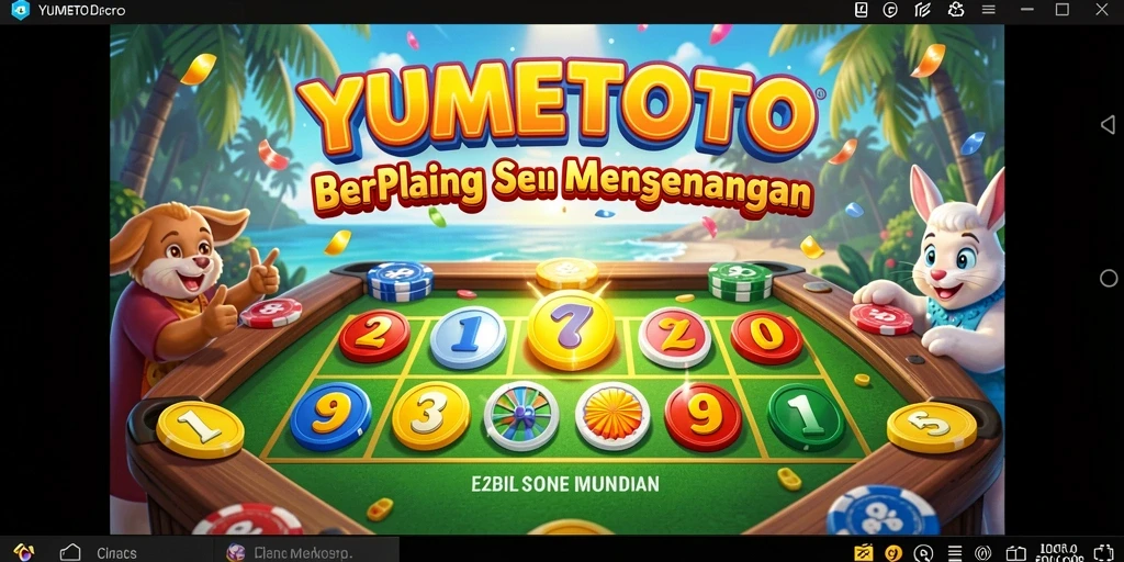 Screenshot gameplay YUMETOTO menampilkan suasana Bingo yang seru.